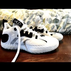 Adidas James Harden Vol. 5 White Black Futurenatural Boost Shoes